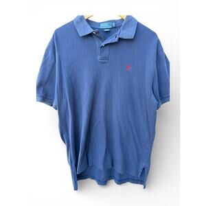 Polo Ralph Lauren Blue Short Sleeve Polo Shirt Large